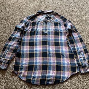 Harley-Davidson Plaid Women’s Shirt Size Medium